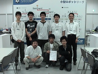 チームの集合写真